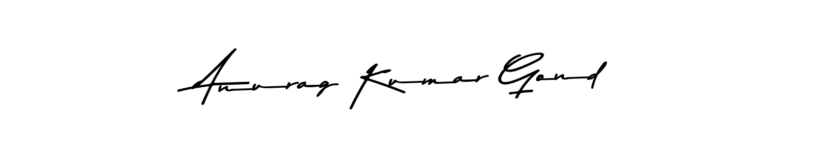 How to make Anurag Kumar Gond signature? Asem Kandis PERSONAL USE is a professional autograph style. Create handwritten signature for Anurag Kumar Gond name. Anurag Kumar Gond signature style 9 images and pictures png