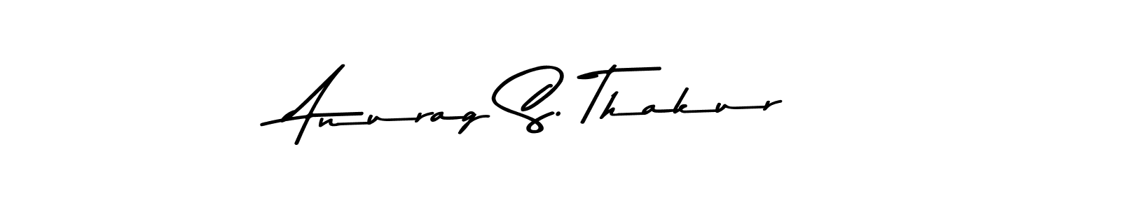 Design your own signature with our free online signature maker. With this signature software, you can create a handwritten (Asem Kandis PERSONAL USE) signature for name Anurag S. Thakur. Anurag S. Thakur signature style 9 images and pictures png