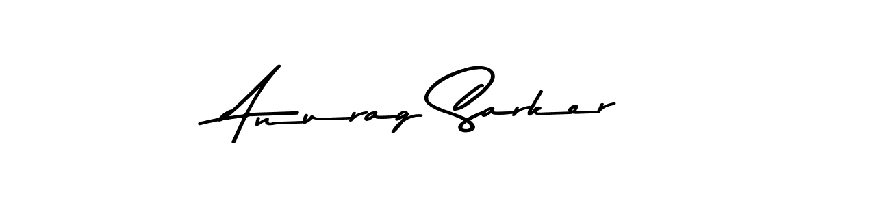 Make a beautiful signature design for name Anurag Sarker. With this signature (Asem Kandis PERSONAL USE) style, you can create a handwritten signature for free. Anurag Sarker signature style 9 images and pictures png