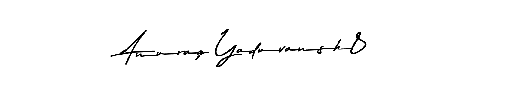 The best way (Asem Kandis PERSONAL USE) to make a short signature is to pick only two or three words in your name. The name Anurag Yaduvansh8 include a total of six letters. For converting this name. Anurag Yaduvansh8 signature style 9 images and pictures png