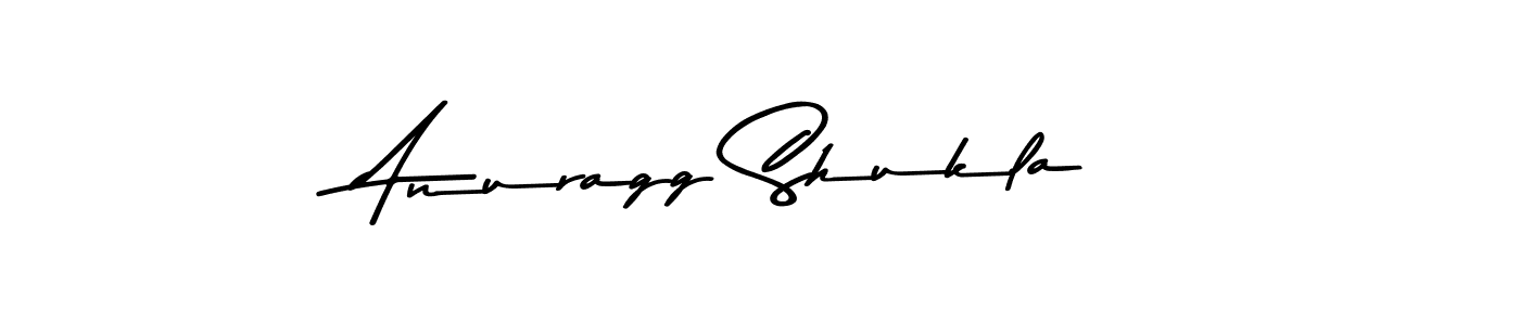 Design your own signature with our free online signature maker. With this signature software, you can create a handwritten (Asem Kandis PERSONAL USE) signature for name Anuragg Shukla. Anuragg Shukla signature style 9 images and pictures png