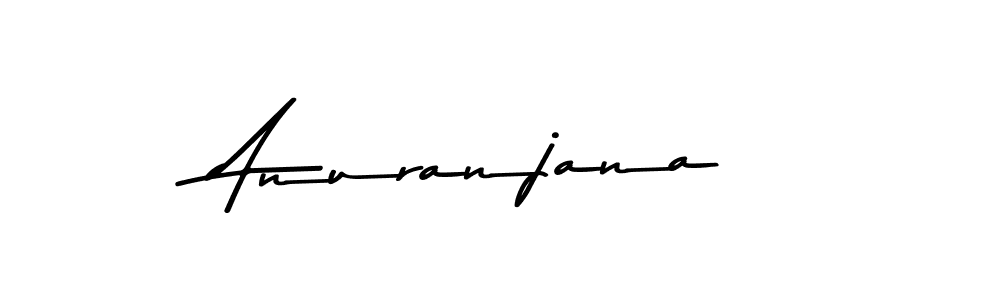 Use a signature maker to create a handwritten signature online. With this signature software, you can design (Asem Kandis PERSONAL USE) your own signature for name Anuranjana. Anuranjana signature style 9 images and pictures png