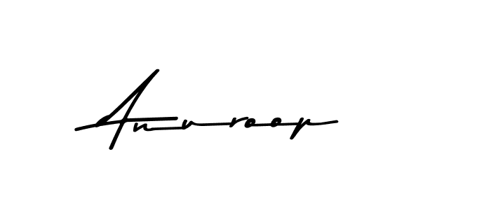 Use a signature maker to create a handwritten signature online. With this signature software, you can design (Asem Kandis PERSONAL USE) your own signature for name Anuroop. Anuroop signature style 9 images and pictures png