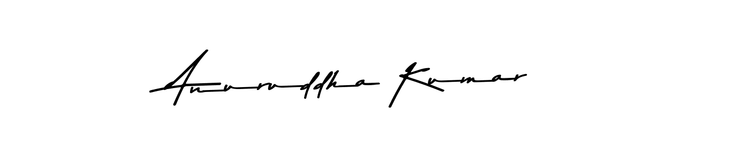 Use a signature maker to create a handwritten signature online. With this signature software, you can design (Asem Kandis PERSONAL USE) your own signature for name Anuruddha Kumar. Anuruddha Kumar signature style 9 images and pictures png