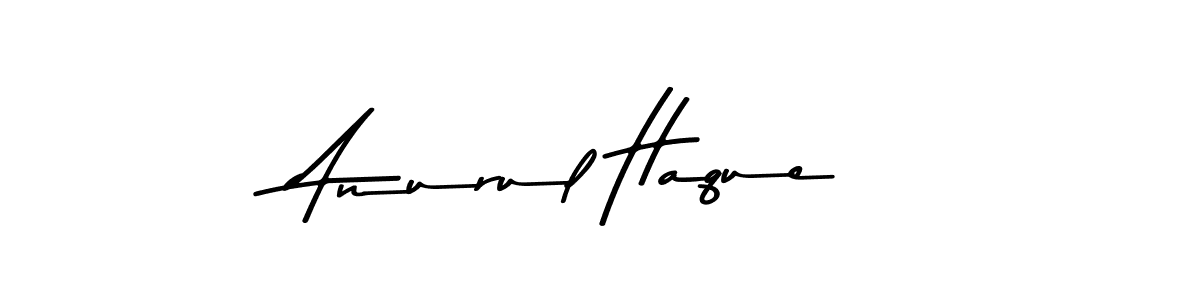 How to make Anurul Haque name signature. Use Asem Kandis PERSONAL USE style for creating short signs online. This is the latest handwritten sign. Anurul Haque signature style 9 images and pictures png
