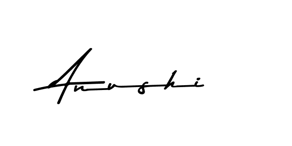 Create a beautiful signature design for name Anushi. With this signature (Asem Kandis PERSONAL USE) fonts, you can make a handwritten signature for free. Anushi signature style 9 images and pictures png