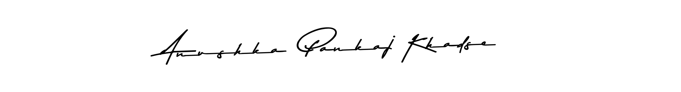 if you are searching for the best signature style for your name Anushka  Pankaj Khadse. so please give up your signature search. here we have designed multiple signature styles  using Asem Kandis PERSONAL USE. Anushka  Pankaj Khadse signature style 9 images and pictures png