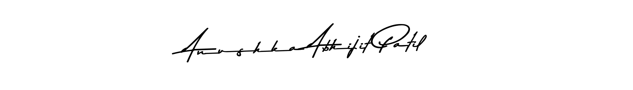 Make a beautiful signature design for name Anushka Abhijit Patil. Use this online signature maker to create a handwritten signature for free. Anushka Abhijit Patil signature style 9 images and pictures png