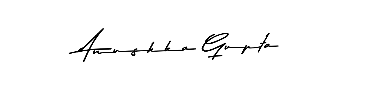 if you are searching for the best signature style for your name Anushka Gupta. so please give up your signature search. here we have designed multiple signature styles  using Asem Kandis PERSONAL USE. Anushka Gupta signature style 9 images and pictures png