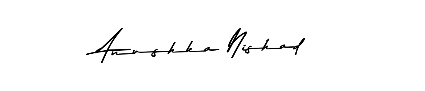 It looks lik you need a new signature style for name Anushka Nishad. Design unique handwritten (Asem Kandis PERSONAL USE) signature with our free signature maker in just a few clicks. Anushka Nishad signature style 9 images and pictures png