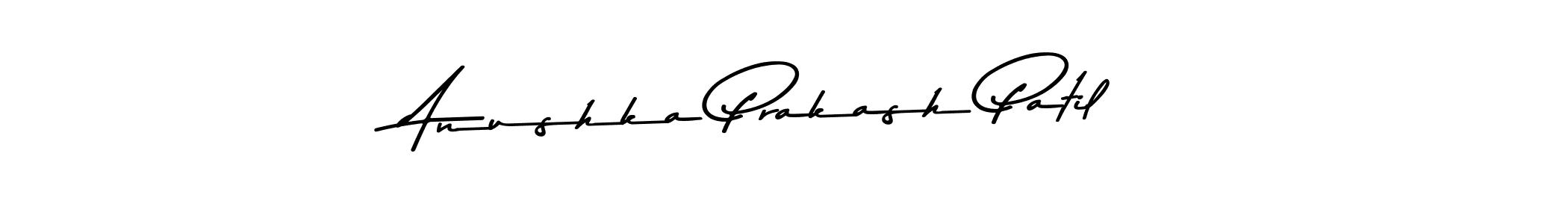 Anushka Prakash Patil stylish signature style. Best Handwritten Sign (Asem Kandis PERSONAL USE) for my name. Handwritten Signature Collection Ideas for my name Anushka Prakash Patil. Anushka Prakash Patil signature style 9 images and pictures png