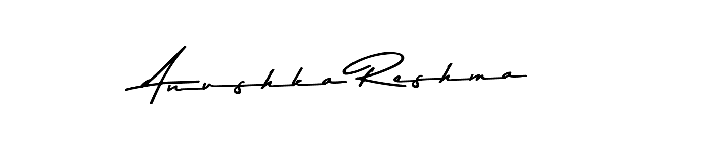 You can use this online signature creator to create a handwritten signature for the name Anushka Reshma. This is the best online autograph maker. Anushka Reshma signature style 9 images and pictures png