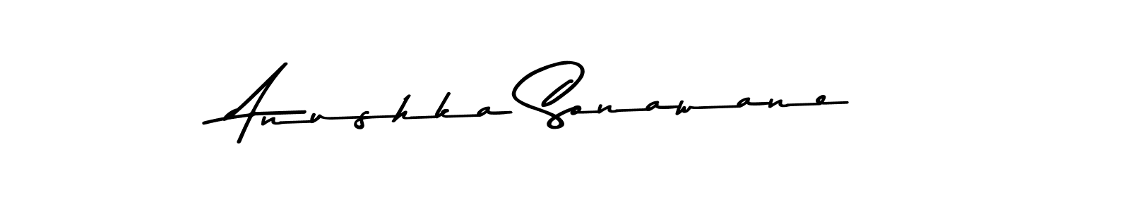 Similarly Asem Kandis PERSONAL USE is the best handwritten signature design. Signature creator online .You can use it as an online autograph creator for name Anushka Sonawane. Anushka Sonawane signature style 9 images and pictures png