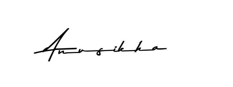 Make a beautiful signature design for name Anusikha. With this signature (Asem Kandis PERSONAL USE) style, you can create a handwritten signature for free. Anusikha signature style 9 images and pictures png