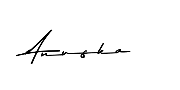 Make a beautiful signature design for name Anuska. Use this online signature maker to create a handwritten signature for free. Anuska signature style 9 images and pictures png