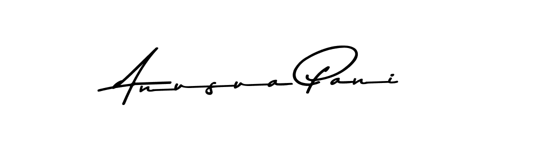 Use a signature maker to create a handwritten signature online. With this signature software, you can design (Asem Kandis PERSONAL USE) your own signature for name Anusua Pani. Anusua Pani signature style 9 images and pictures png