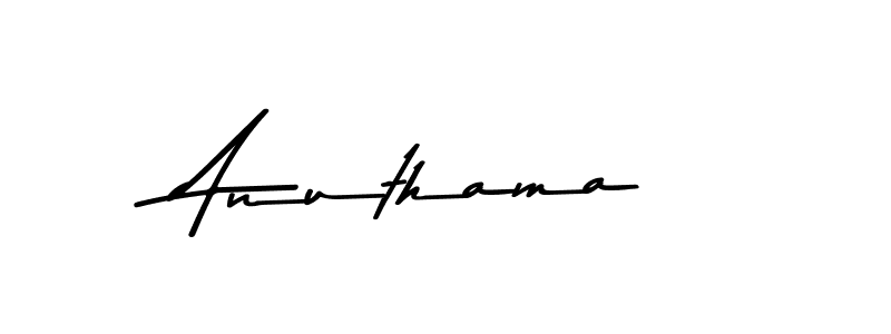 Make a beautiful signature design for name Anuthama. Use this online signature maker to create a handwritten signature for free. Anuthama signature style 9 images and pictures png