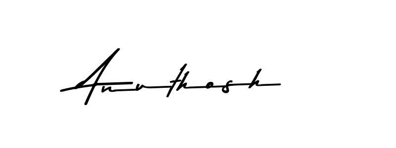 Make a beautiful signature design for name Anuthosh. Use this online signature maker to create a handwritten signature for free. Anuthosh signature style 9 images and pictures png