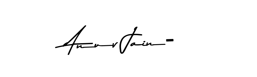 Design your own signature with our free online signature maker. With this signature software, you can create a handwritten (Asem Kandis PERSONAL USE) signature for name Anuv Jain-. Anuv Jain- signature style 9 images and pictures png