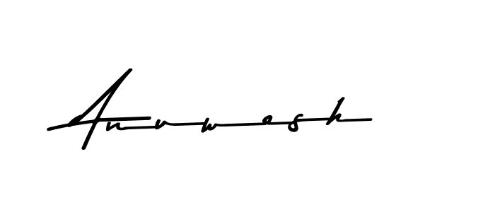 Design your own signature with our free online signature maker. With this signature software, you can create a handwritten (Asem Kandis PERSONAL USE) signature for name Anuwesh. Anuwesh signature style 9 images and pictures png