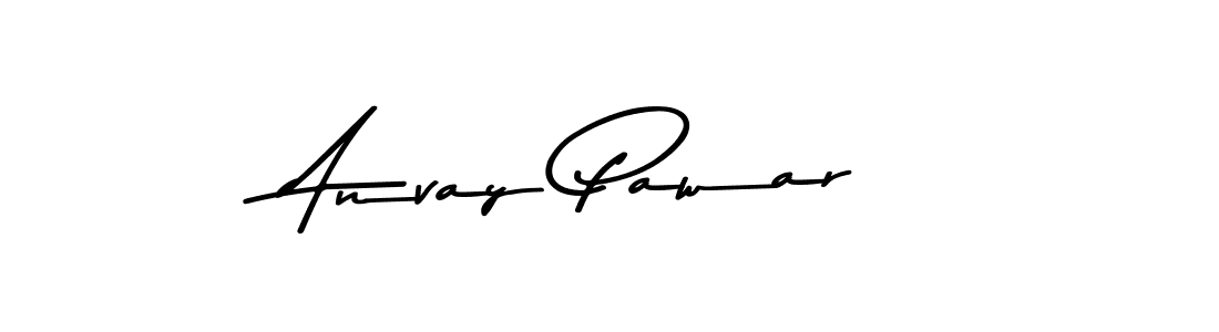 Anvay Pawar stylish signature style. Best Handwritten Sign (Asem Kandis PERSONAL USE) for my name. Handwritten Signature Collection Ideas for my name Anvay Pawar. Anvay Pawar signature style 9 images and pictures png