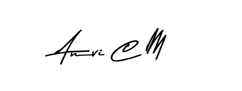 Also You can easily find your signature by using the search form. We will create Anvi C M name handwritten signature images for you free of cost using Asem Kandis PERSONAL USE sign style. Anvi C M signature style 9 images and pictures png