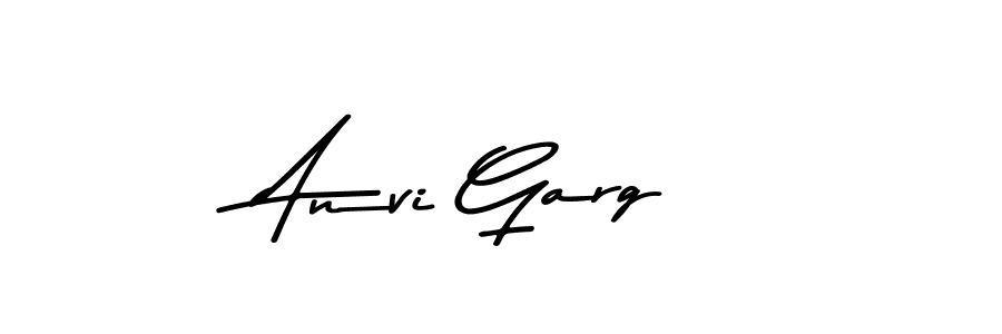 Design your own signature with our free online signature maker. With this signature software, you can create a handwritten (Asem Kandis PERSONAL USE) signature for name Anvi Garg. Anvi Garg signature style 9 images and pictures png