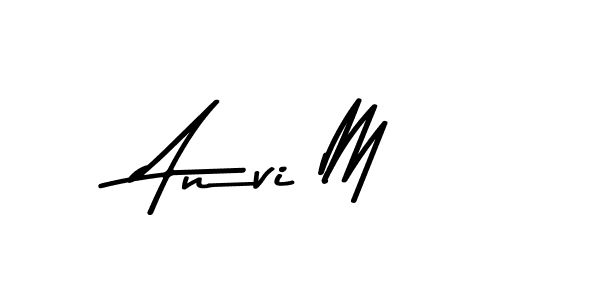 Also we have Anvi M name is the best signature style. Create professional handwritten signature collection using Asem Kandis PERSONAL USE autograph style. Anvi M signature style 9 images and pictures png