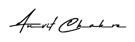 A timeless handwritten aesthetic for Anvit Chakre. The Asem Kandis PERSONAL USE font gives your signature a handcrafted feel with natural curves. Anvit Chakre signature style 9 images and pictures png