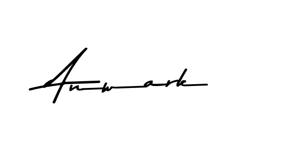 Design your own signature with our free online signature maker. With this signature software, you can create a handwritten (Asem Kandis PERSONAL USE) signature for name Anwark. Anwark signature style 9 images and pictures png