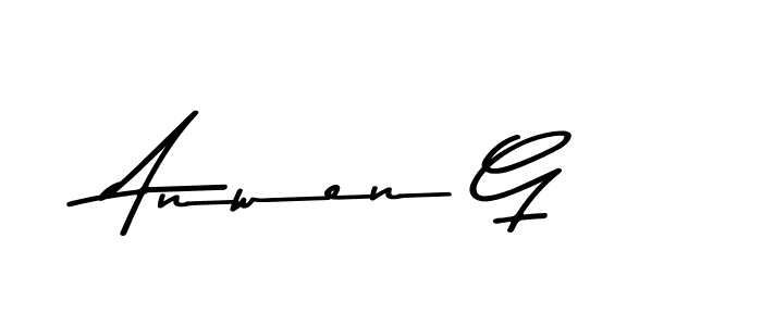 You can use this online signature creator to create a handwritten signature for the name Anwen G. This is the best online autograph maker. Anwen G signature style 9 images and pictures png