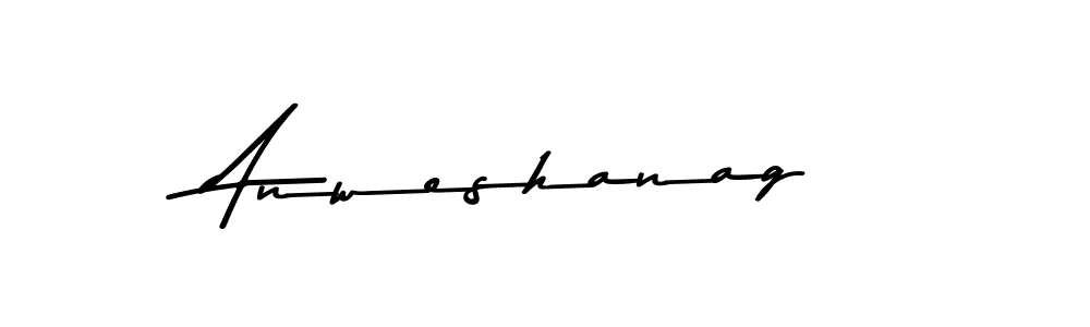 Create a beautiful signature design for name Anweshanag. With this signature (Asem Kandis PERSONAL USE) fonts, you can make a handwritten signature for free. Anweshanag signature style 9 images and pictures png