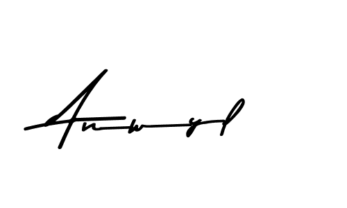 Asem Kandis PERSONAL USE is a professional signature style that is perfect for those who want to add a touch of class to their signature. It is also a great choice for those who want to make their signature more unique. Get Anwyl name to fancy signature for free. Anwyl signature style 9 images and pictures png