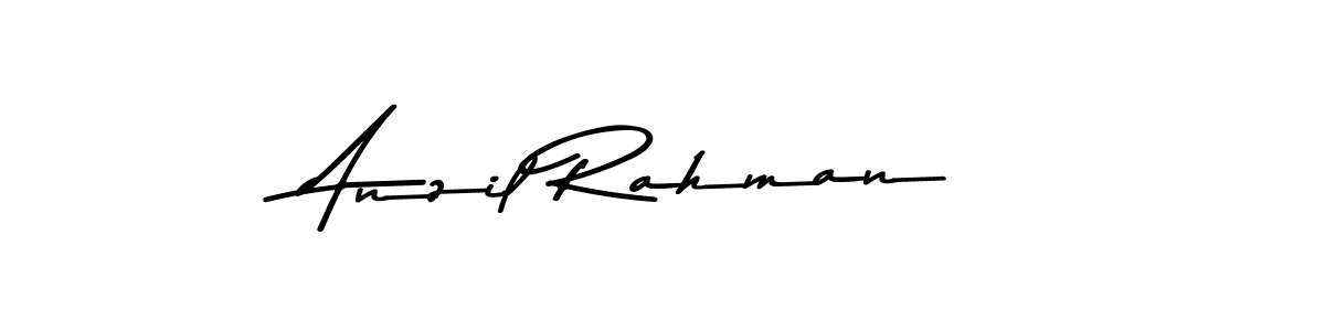 Make a beautiful signature design for name Anzil Rahman. With this signature (Asem Kandis PERSONAL USE) style, you can create a handwritten signature for free. Anzil Rahman signature style 9 images and pictures png