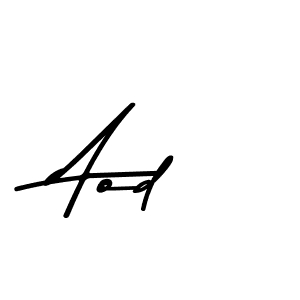 Aod stylish signature style. Best Handwritten Sign (Asem Kandis PERSONAL USE) for my name. Handwritten Signature Collection Ideas for my name Aod. Aod signature style 9 images and pictures png