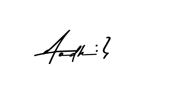 Create a beautiful signature design for name Aodh:). With this signature (Asem Kandis PERSONAL USE) fonts, you can make a handwritten signature for free. Aodh:) signature style 9 images and pictures png