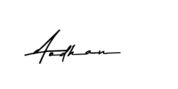 Aodhan stylish signature style. Best Handwritten Sign (Asem Kandis PERSONAL USE) for my name. Handwritten Signature Collection Ideas for my name Aodhan. Aodhan signature style 9 images and pictures png