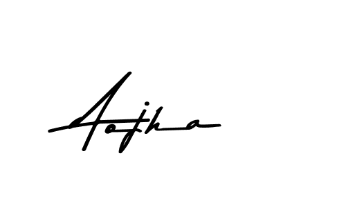 Also we have Aojha name is the best signature style. Create professional handwritten signature collection using Asem Kandis PERSONAL USE autograph style. Aojha signature style 9 images and pictures png