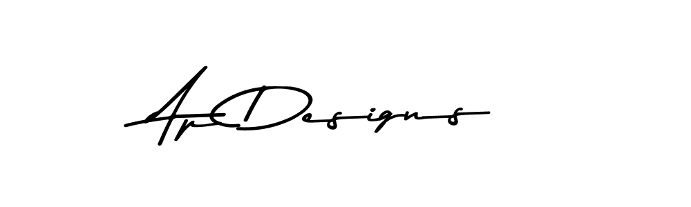 Similarly Asem Kandis PERSONAL USE is the best handwritten signature design. Signature creator online .You can use it as an online autograph creator for name Ap Designs. Ap Designs signature style 9 images and pictures png