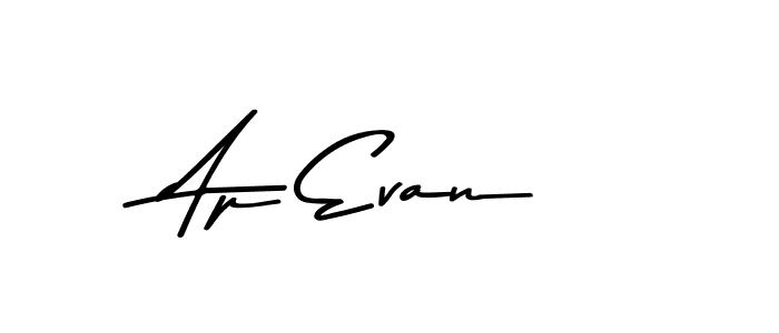 Create a beautiful signature design for name Ap Evan. With this signature (Asem Kandis PERSONAL USE) fonts, you can make a handwritten signature for free. Ap Evan signature style 9 images and pictures png
