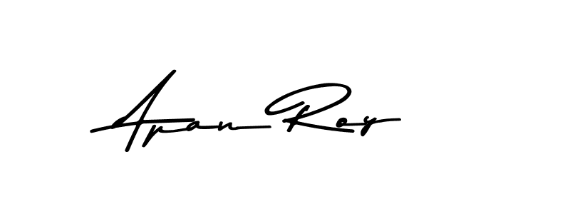 Create a beautiful signature design for name Apan Roy. With this signature (Asem Kandis PERSONAL USE) fonts, you can make a handwritten signature for free. Apan Roy signature style 9 images and pictures png