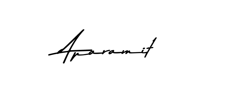 Design your own signature with our free online signature maker. With this signature software, you can create a handwritten (Asem Kandis PERSONAL USE) signature for name Aparamit. Aparamit signature style 9 images and pictures png