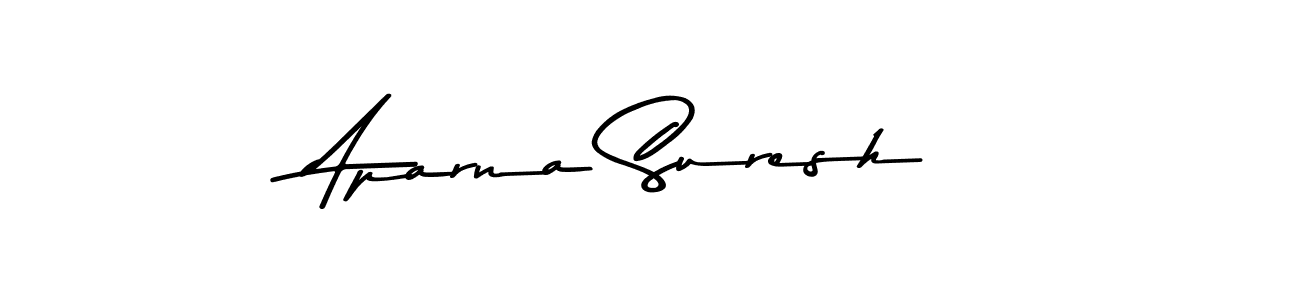 Use a signature maker to create a handwritten signature online. With this signature software, you can design (Asem Kandis PERSONAL USE) your own signature for name Aparna Suresh. Aparna Suresh signature style 9 images and pictures png