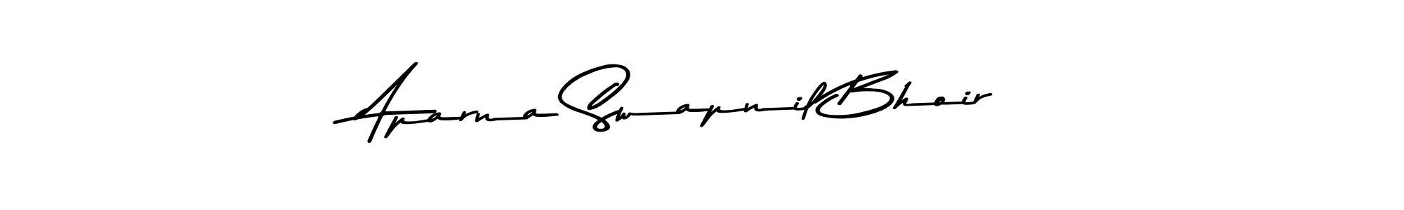 Similarly Asem Kandis PERSONAL USE is the best handwritten signature design. Signature creator online .You can use it as an online autograph creator for name Aparna Swapnil Bhoir. Aparna Swapnil Bhoir signature style 9 images and pictures png