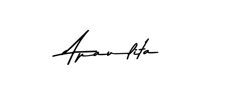 Create a beautiful signature design for name Apaulita. With this signature (Asem Kandis PERSONAL USE) fonts, you can make a handwritten signature for free. Apaulita signature style 9 images and pictures png