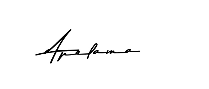 Make a beautiful signature design for name Apelama. With this signature (Asem Kandis PERSONAL USE) style, you can create a handwritten signature for free. Apelama signature style 9 images and pictures png