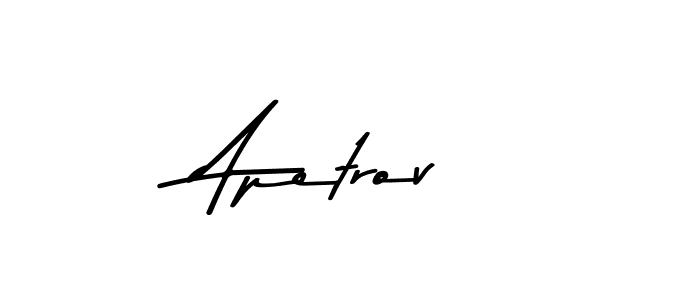 Also You can easily find your signature by using the search form. We will create Apetrov name handwritten signature images for you free of cost using Asem Kandis PERSONAL USE sign style. Apetrov signature style 9 images and pictures png