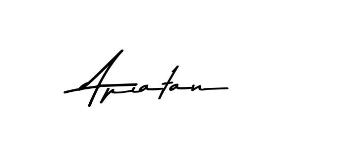 Asem Kandis PERSONAL USE is a professional signature style that is perfect for those who want to add a touch of class to their signature. It is also a great choice for those who want to make their signature more unique. Get Apiatan name to fancy signature for free. Apiatan signature style 9 images and pictures png