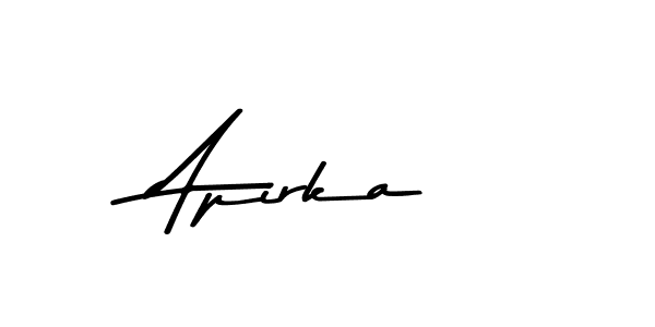 How to make Apirka signature? Asem Kandis PERSONAL USE is a professional autograph style. Create handwritten signature for Apirka name. Apirka signature style 9 images and pictures png