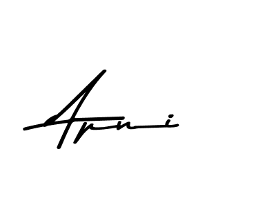 Create a beautiful signature design for name Apni. With this signature (Asem Kandis PERSONAL USE) fonts, you can make a handwritten signature for free. Apni signature style 9 images and pictures png